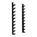 Gym Plus 10-Bar Wall-Mount Gun Rack for Barbells WMBARHOLDER10