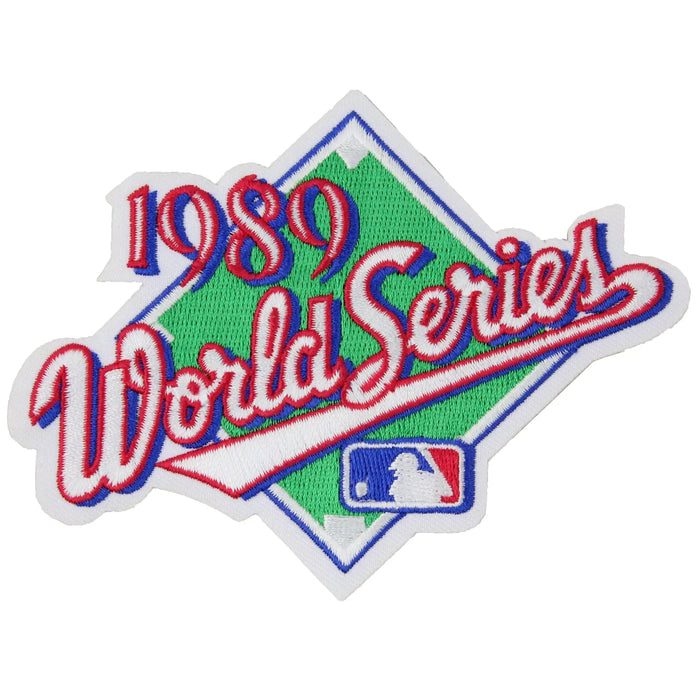 1989 MLB World Series Logo Jersey Patch San Francisco Giants vs. Oakland Athletics