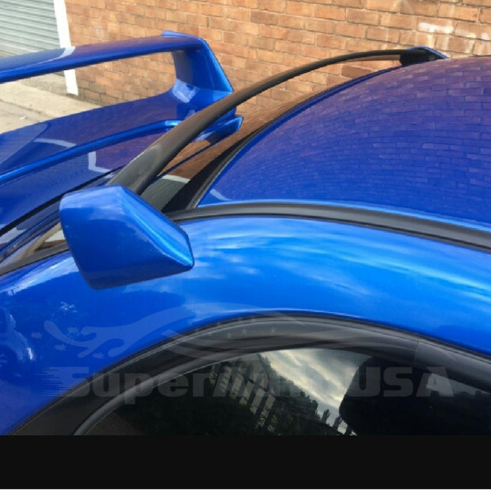 2002-2007 Subaru WRX STI GD - JDM OE Style Rear Roof Window Spoiler - Matte Black