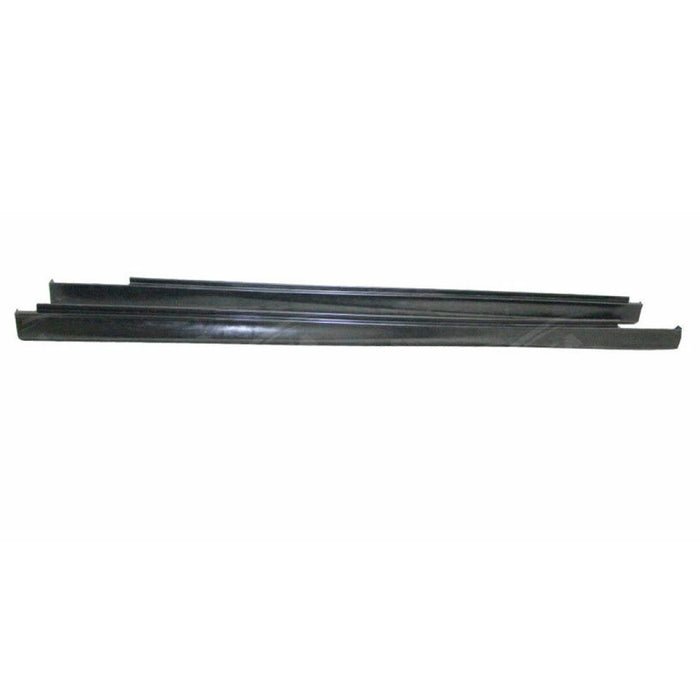 Durable Matte Black Side Skirt Extensions for 2018 Dodge Charger by SuperAutoUSA