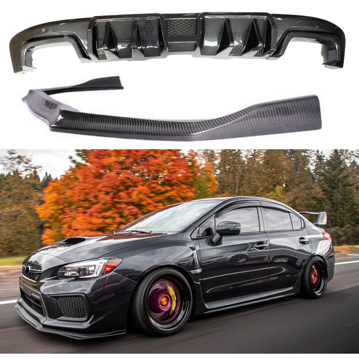 2015-2021 Subaru WRX STI VA - Front Lip & Rear Diffuser