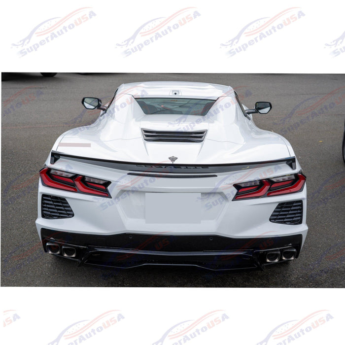 2020+ Chevrolet Corvette C8 - Z51 Style Ducktail Rear Trunk Spoiler