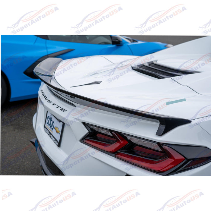 2020+ Chevrolet Corvette C8 - Z51 Style Ducktail Rear Trunk Spoiler