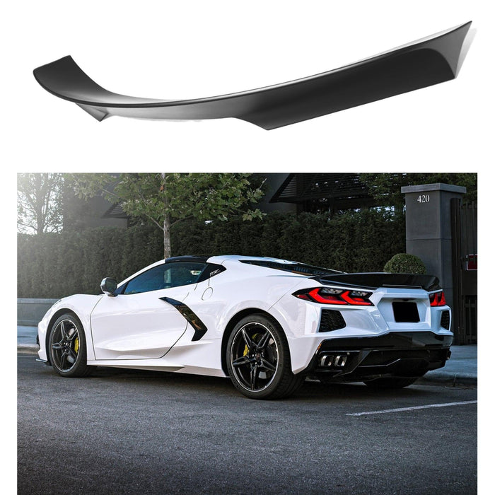 2020+ Chevrolet Corvette C8 Stingray - Ducktail Rear Trunk Spoiler
