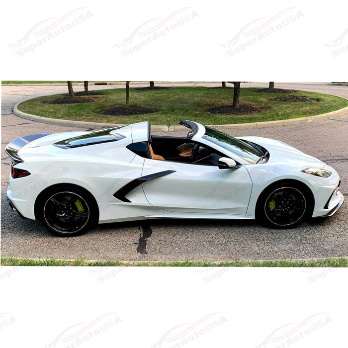 2020+ Chevrolet Corvette C8 Stingray - Ducktail Rear Trunk Spoiler