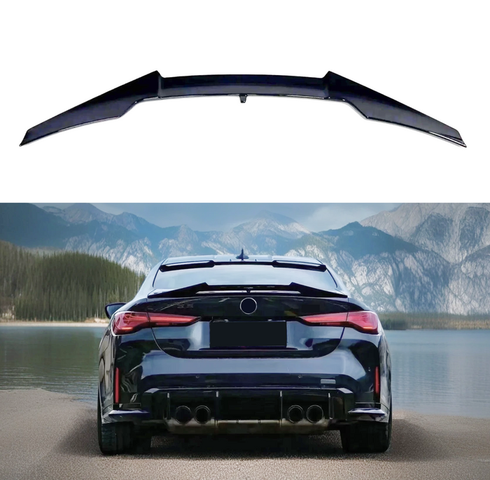 2021-2027 BMW - G22 M4 / G82 430i / M440i - Duckbill Trunk Spoiler - Gloss Black