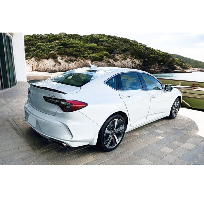 2025 Acura TLX Real Carbon Fiber Trunk Wing by SuperAutoUSA
