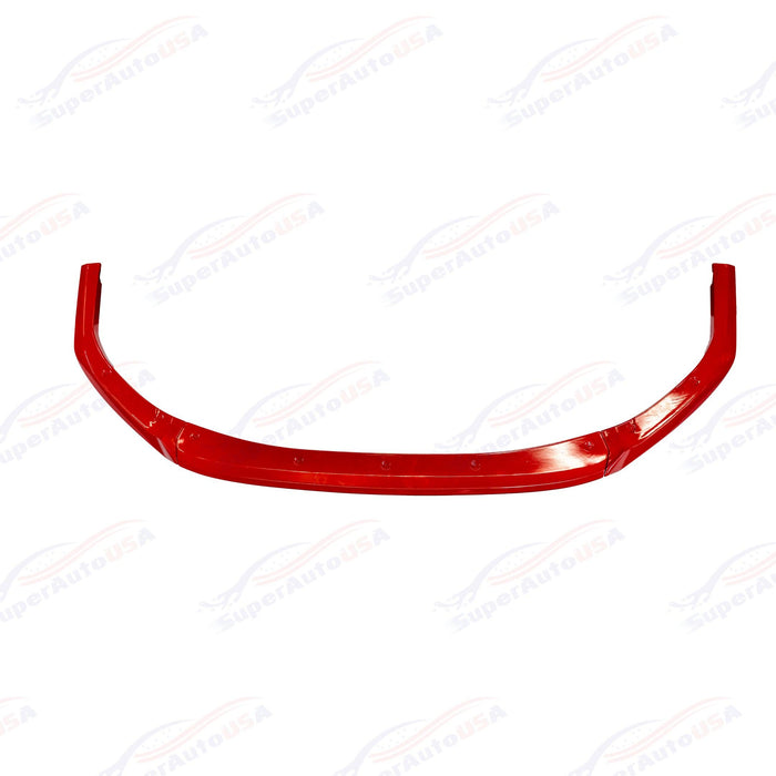 2022-2026 Subaru WRX VB - STI Style Front Lip - Cherry Red