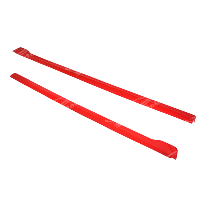 Performance-inspired rocker panel bottom extension on WRX VB