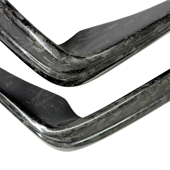 Forged Carbon Fiber Front Bumper Bezels for GR86 2022-2025.
