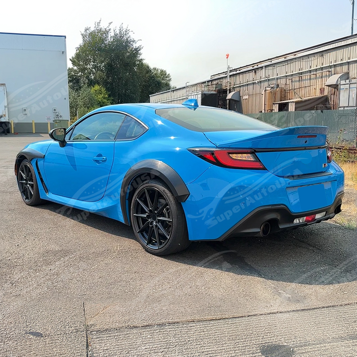 Rear view of uninstalled wheel trims showing mounting points