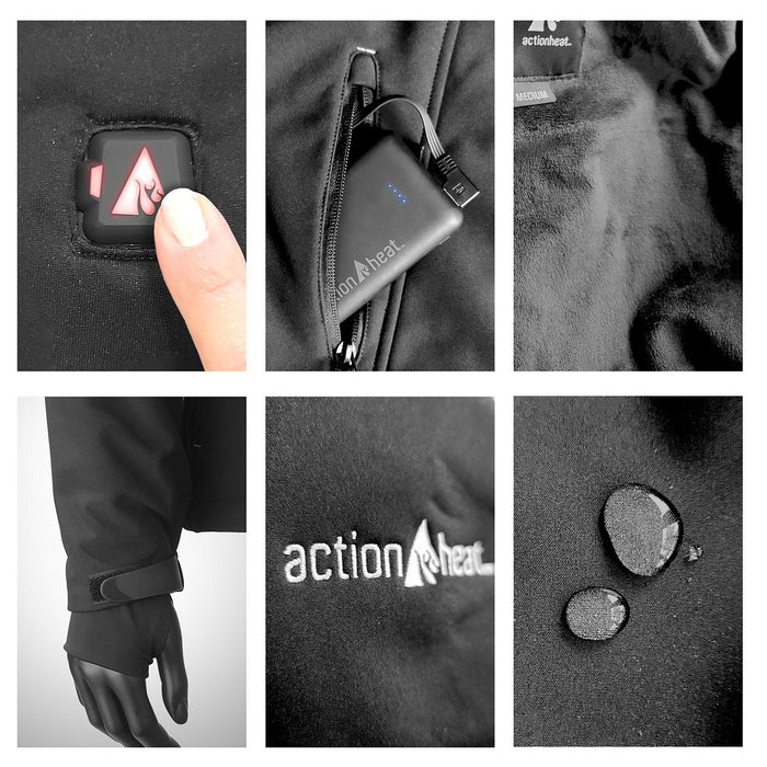 ActionHeat Dallas Cowboys 5V Men's Softshell Battery Heated Jacket