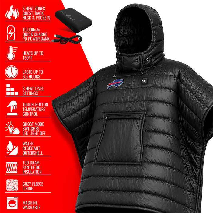ActionHeat Kansas City Chiefs Battery Heated Poncho