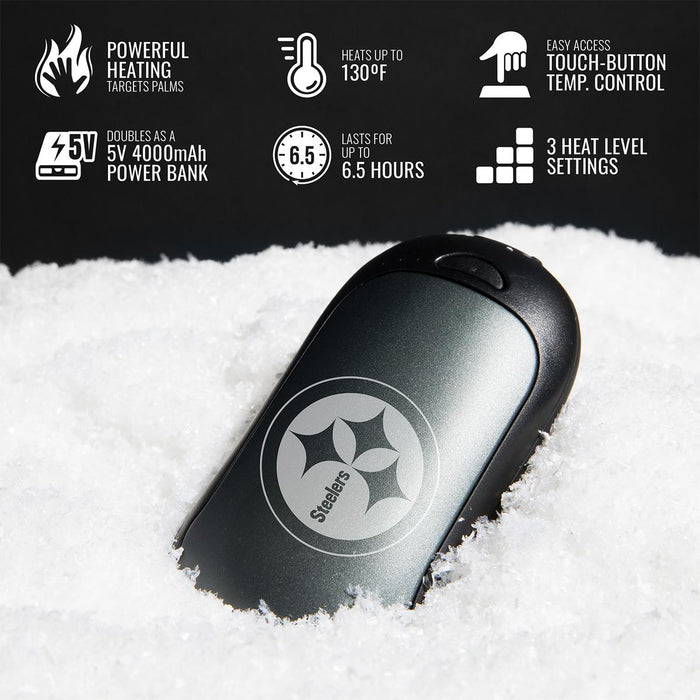 ActionHeat Pittsburgh Steelers Rechargeable Hand Warmer