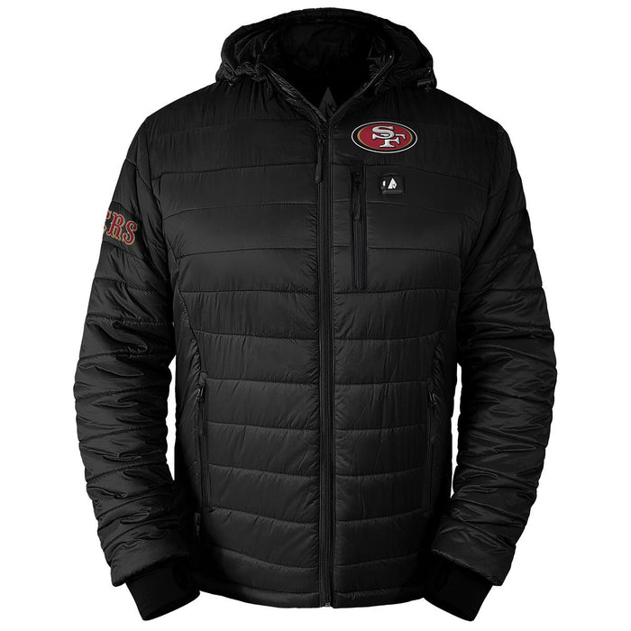 ActionHeat San Francisco 49ers 5V Men's Puffer Battery Heated Jacket