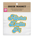 Alpha Delta Pi Retro Magnet