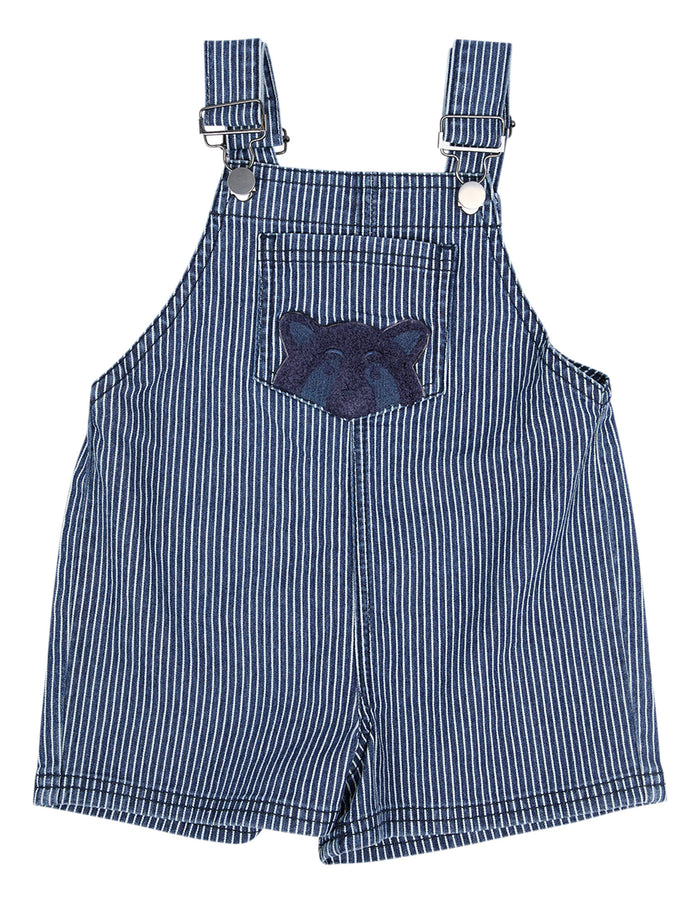 Animal Crackers - Vertical Overalls - Stripe