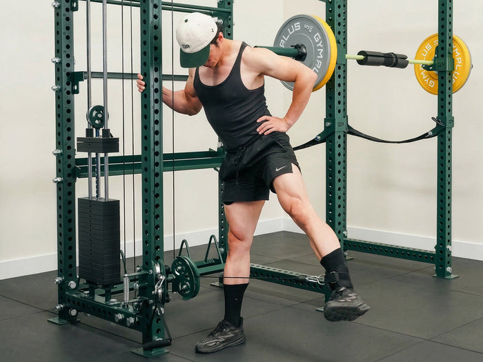 Gym Plus Ankle Straps - Cable Attachment (Pair) ANKLE-STRAP