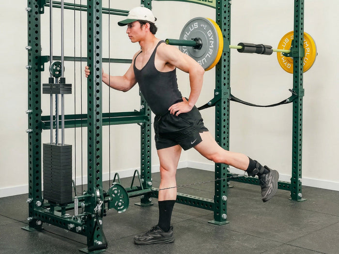 Gym Plus Ankle Straps - Cable Attachment (Pair) ANKLE-STRAP
