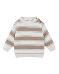 Bebe - Alvin Stripe Organic Knitted Jumper