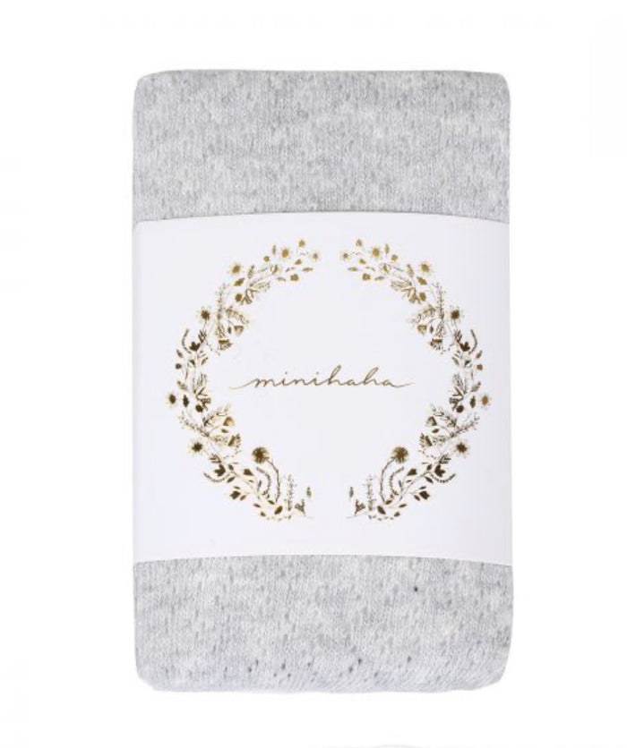 Bebe - Pointelle Tights - Grey