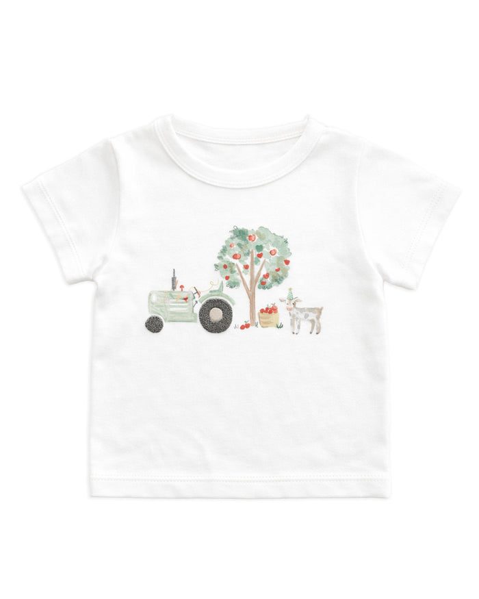 Bebe - Scout Organic Tractor Tee - Cloud
