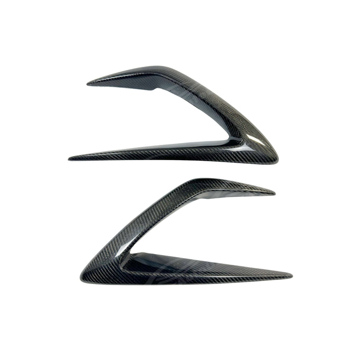 High-Quality Carbon Fiber Front Bumper Canards for 2022 Mazda MX5 by SuperAutoUSA