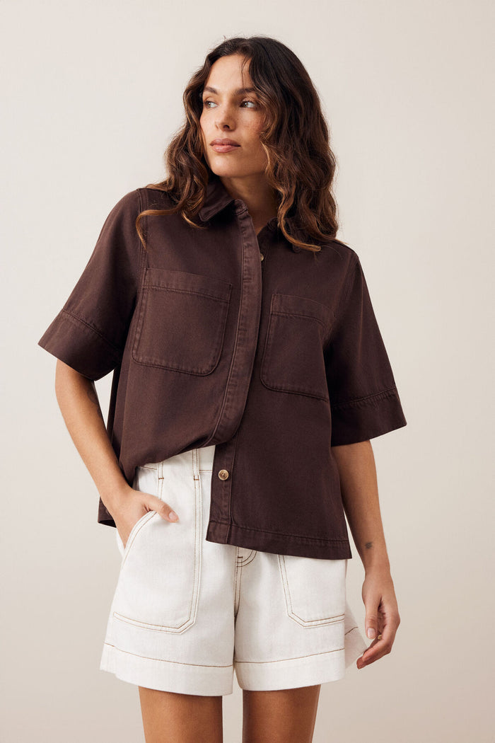 Ceres Life - Weekender Short - Ecru