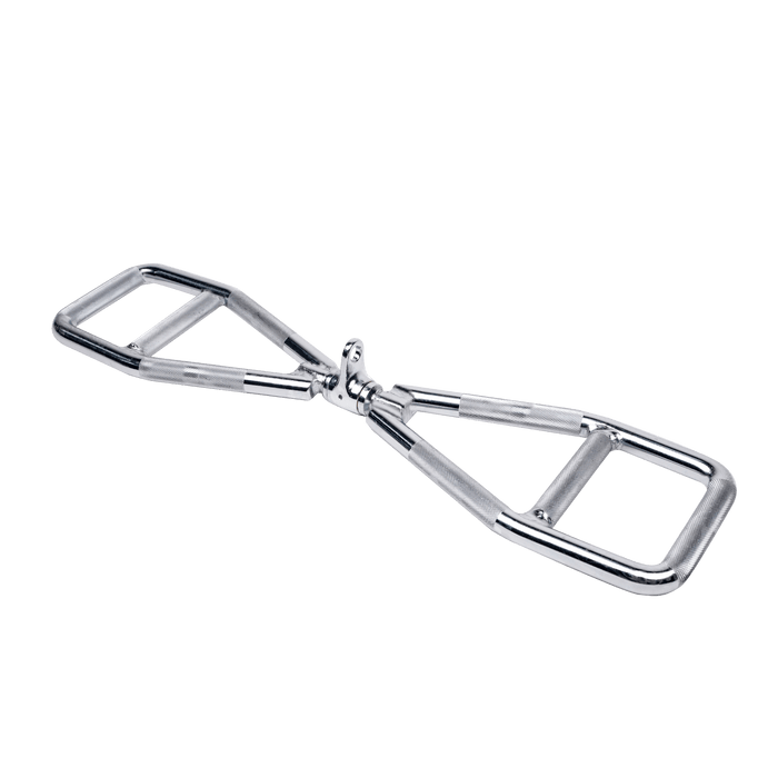 Gym Plus Multi Grip Curl and Row Bar for Cable Machines - 69cm ACC-MTGRIP-CRV2