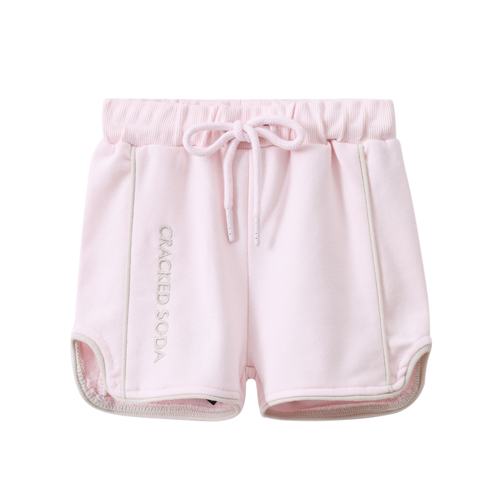 Cracked Soda - Ava French Terry Shorts - Pink