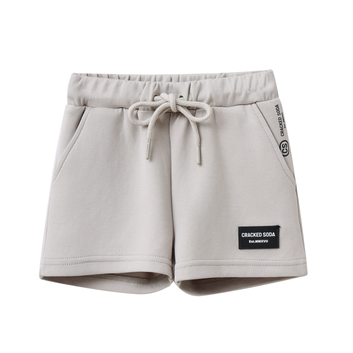 Cracked Soda - Freddie Essential Shorts - Pebble
