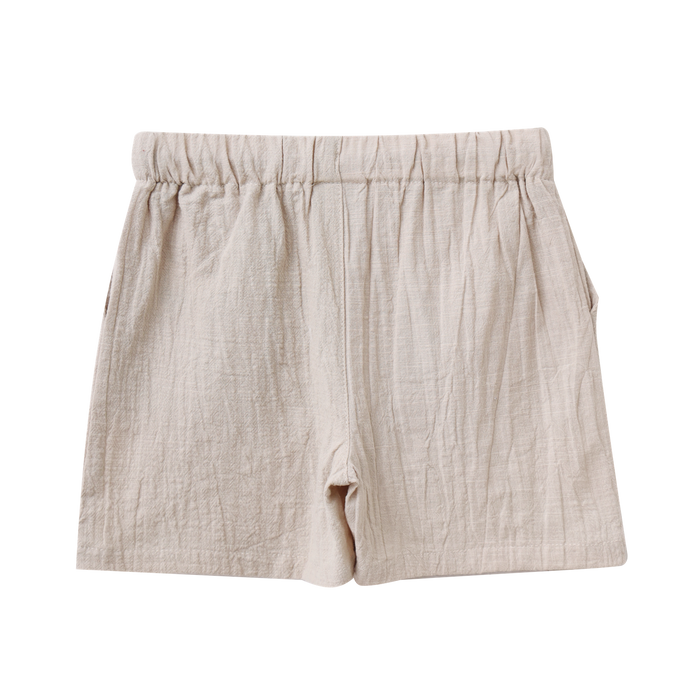 Cracked Soda - Freddie Linen Short - Pebble