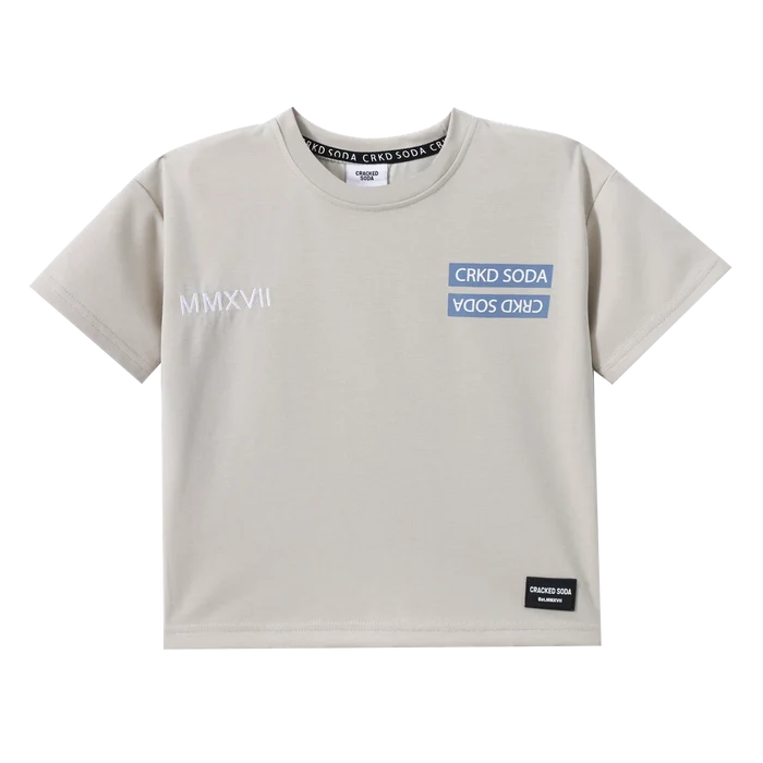 Cracked Soda - Jameson CRKD Tee - Oat