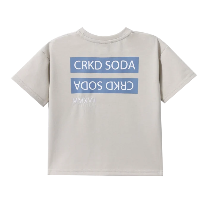 Cracked Soda - Jameson CRKD Tee - Oat
