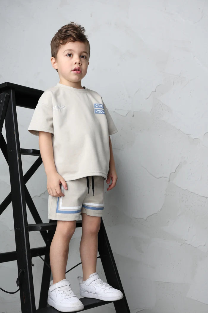 Cracked Soda - Jameson CRKD Tee - Oat