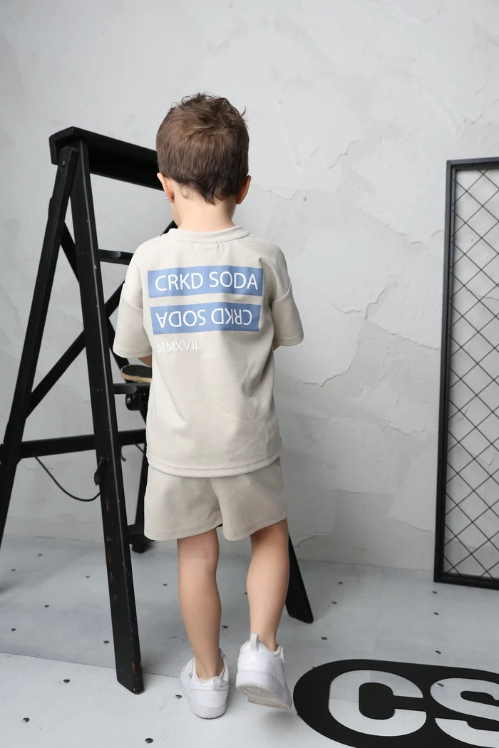 Cracked Soda - Jameson CRKD Tee - Oat