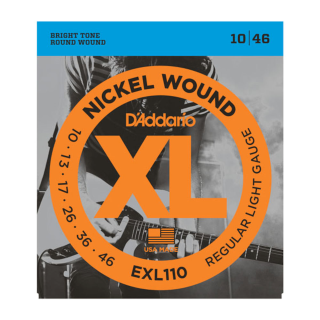 DAddario EXL110 Nickel Wound, Regular Light, 10-46