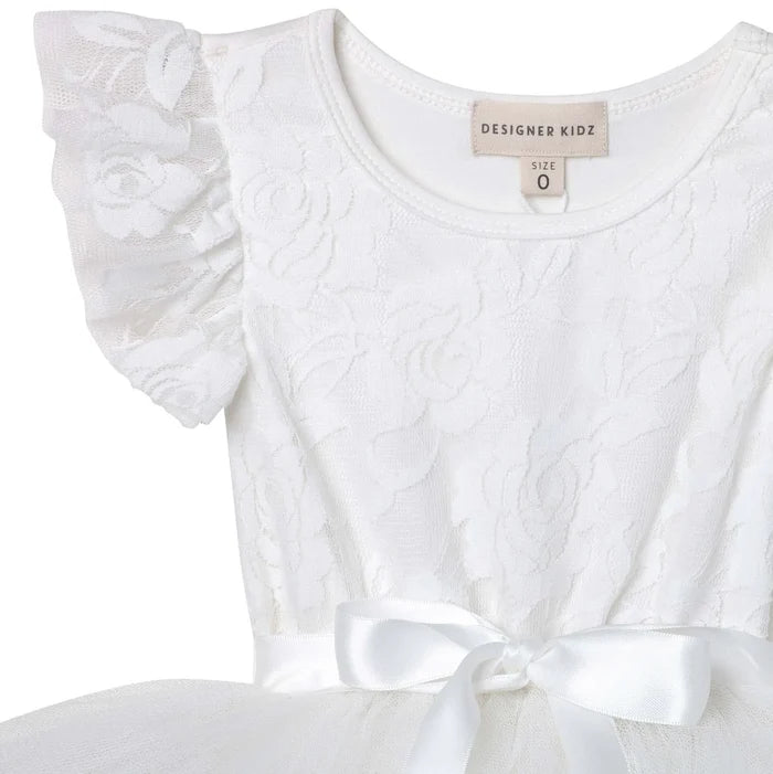 Designer Kidz - My First Lace Tutu - Ivory