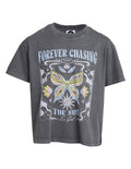 Eve Girl - Chasing The Sun Tee - Charcoal