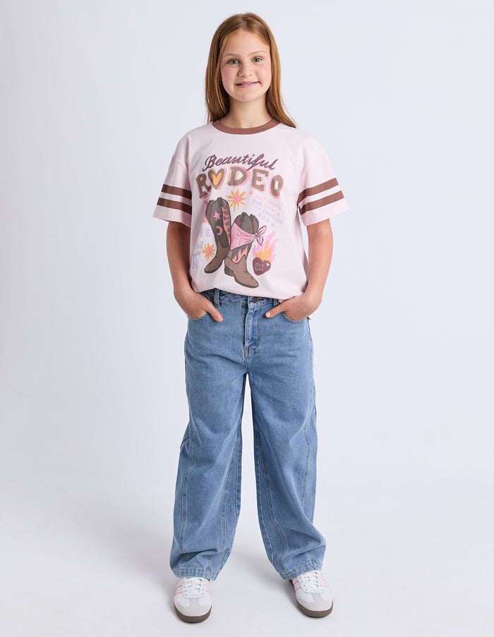 Eve Girl - Emily Barrel Jeans - Blue