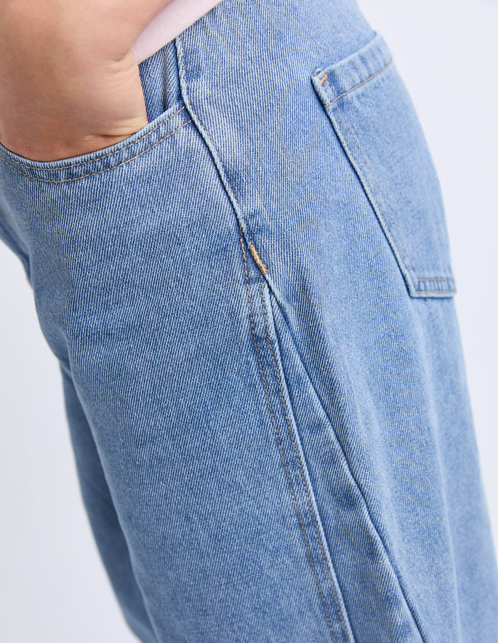 Eve Girl - Emily Barrel Jeans - Blue