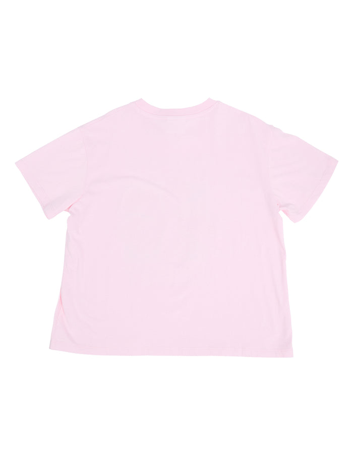 Eve Girl - Hibiscus Tee - Pale Pink