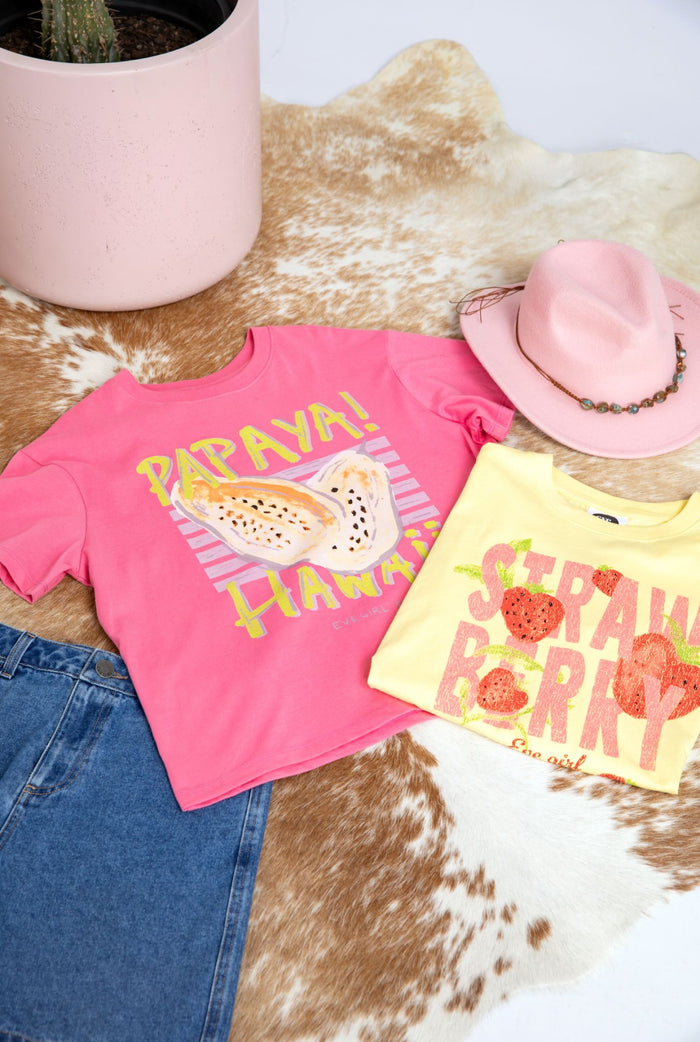 Eve Girl - Papaya Tee - Pink