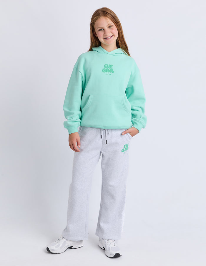 Eve Girl - Sports Club Flare Trackpants - Snow