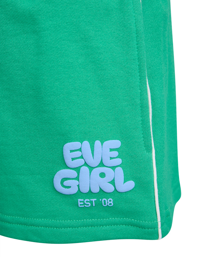 Eve Girl - Sports Club Fleece Shorts - Green