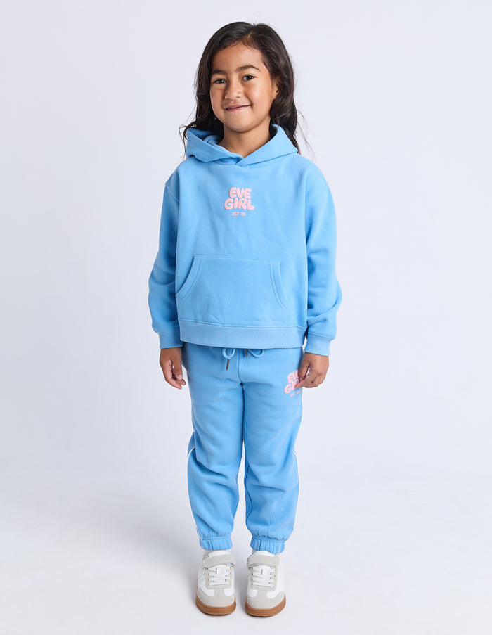 Eve Girl - Sports Club Hoodie - Blue
