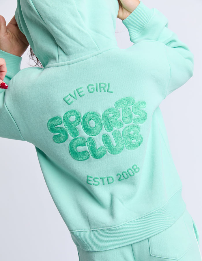 Eve Girl - Sports Club Hoodie - Mint