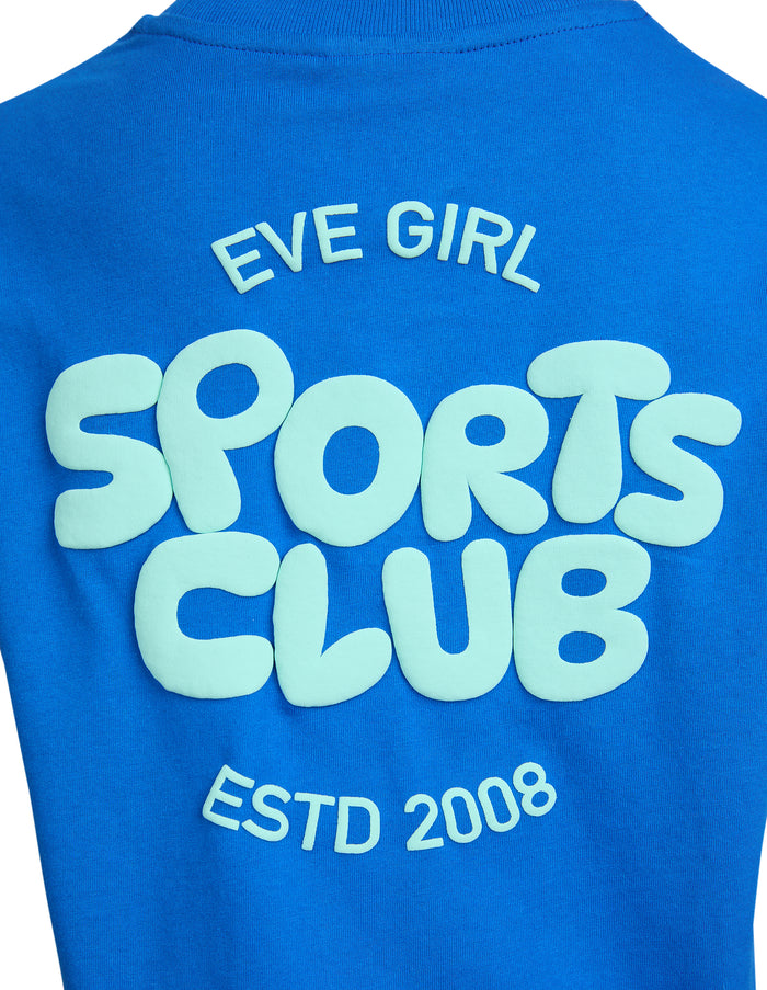 Eve Girl - Sports Club Tee - Cobalt