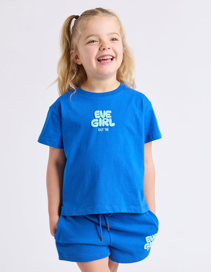 Eve Girl - Sports Club Tee - Cobalt
