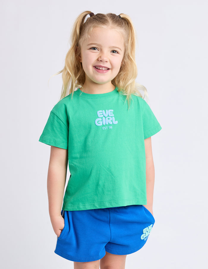 Eve Girl - Sports Club Tee - Green